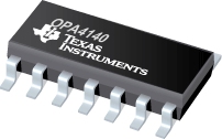 Un nuova famiglia di Op Amp di precisione da Texas Instruments: OPA140, OPA2140 e OPA4140