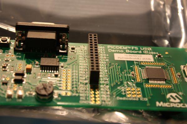 Demoboard Usb2.0 della Microchip