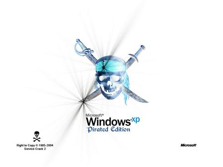 WindowsXP Pirated