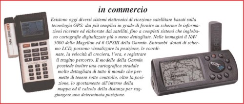 GPS in commercio