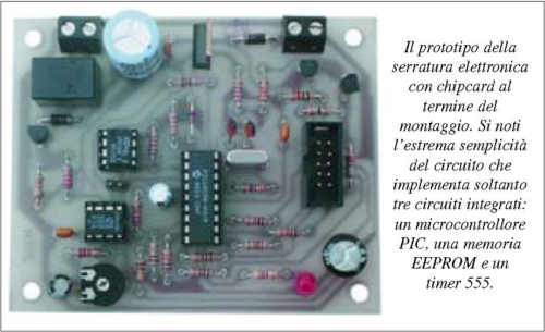 prototipo serratura elettronica