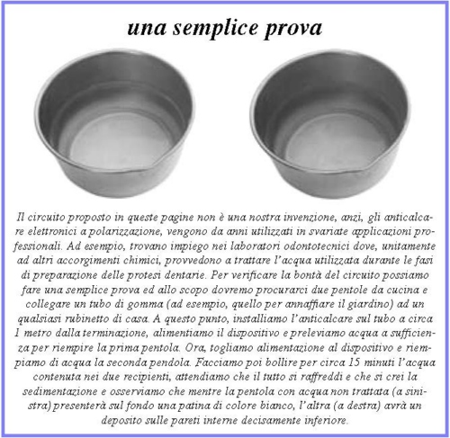 anticalcare elettronico esempio