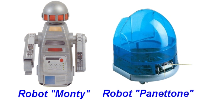 Robot Monty e Panettone