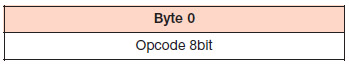 Tabella 3. Formato delle istruzioni ad 1 byte