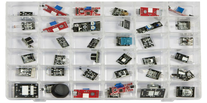 Arduino Sensor Kit - kit di sensori per Arduino UNO