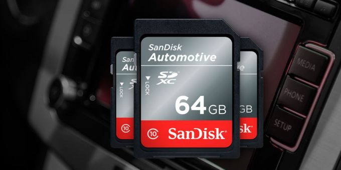 SanDisk SD: la soluzione di archiviazione per il settore automotive