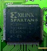 Figura 3: FPGA serie Spartan prodotta da Xilinx.