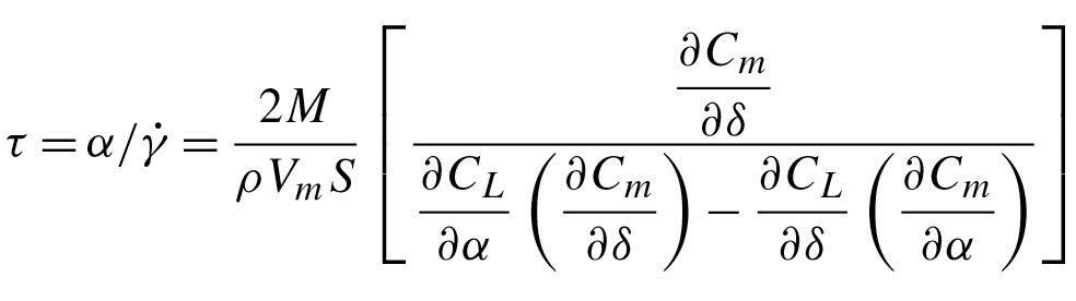 Figura 3: equazione dell'"alpha over gamma dot"