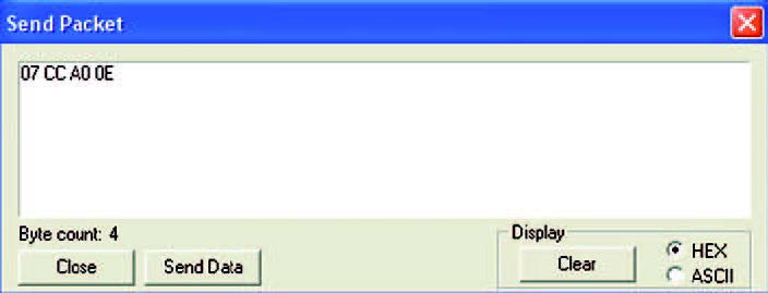 Figura 8: finestra di dialogo relativa all’opzione Assemble Packet.