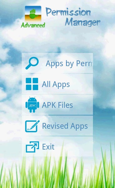 Figura 2: la schermata dell'applicazione APM (Advanced Permission Manager)