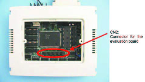 Figura 6: connettore CN2 all’interno dell’emulatore.