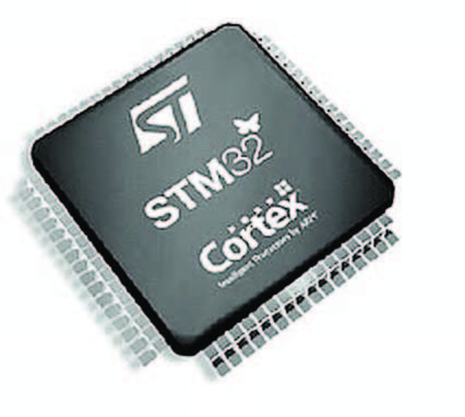 Figura 4: un microcontrollore della serie STM32 connectivity line