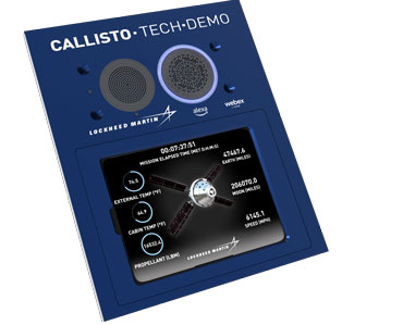 Figura 2: rendering dell'interfaccia di Callisto (Credit:Lockheed Martin )