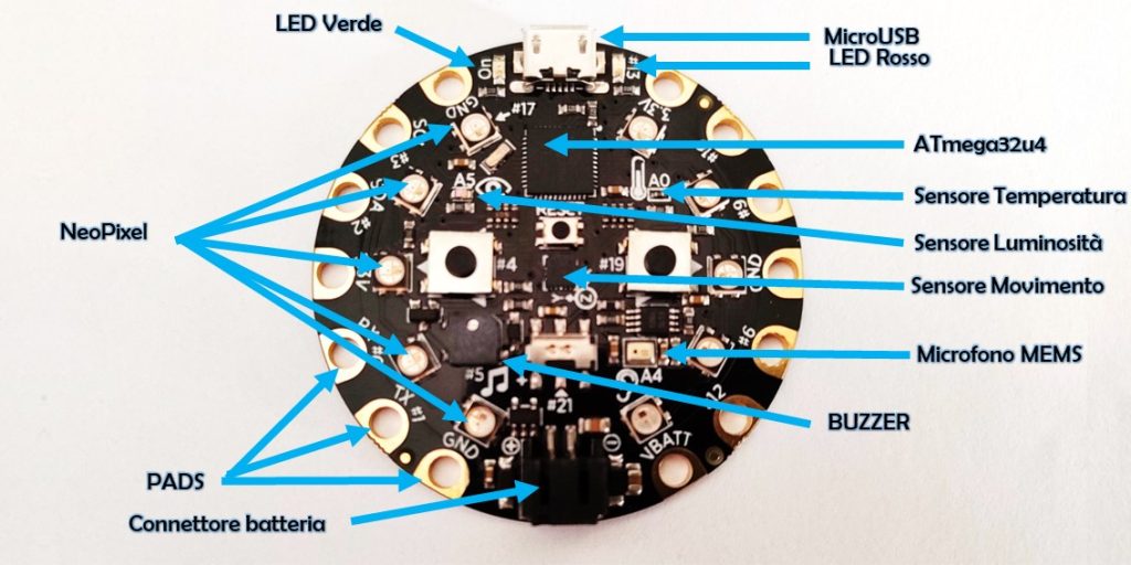 Progettare con Adafruit Circuit Playground Classic: Parte 2 ...