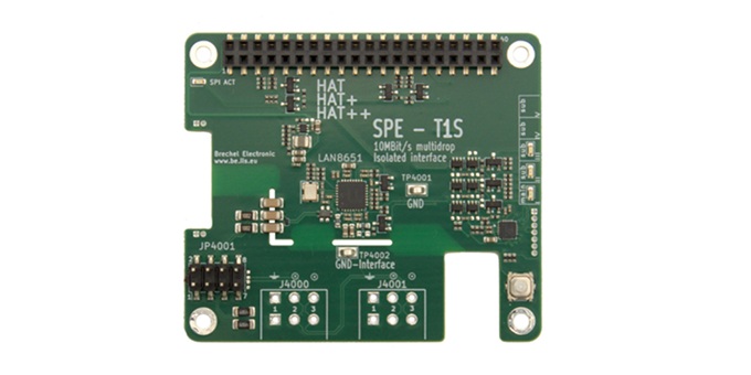 Raspberry Pi 10BASE T1S SPE HAT