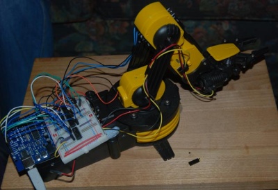 Hacking Di Un Braccio Robot Con Arduino Elettronica Open Source
