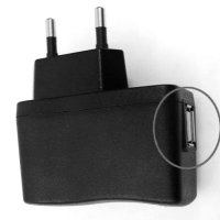 cokil Adattatore di Corrente per Caricabatterie da Viaggio con 3 Pin USB UE per Telefono Cellulare Caricabatterie 