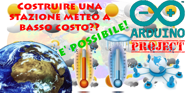 Una fantastica STAZIONE METEO fai da te con un Anemometro con Arduino  controllata da un'APP 